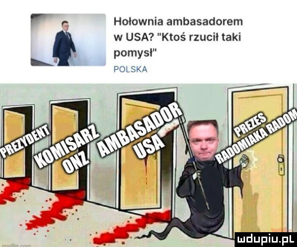 p holuwnia ambasadorem w usa ktoś rzucil taki pomysł j polska