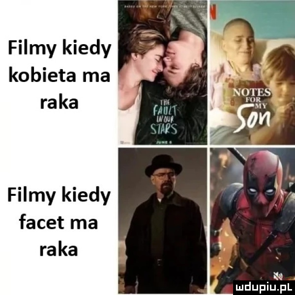 filmy kiedy facet ma raka n