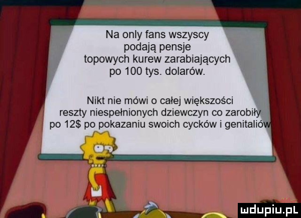na orly faks wszyscy podają pensje topowych kurew zarabiających po     tys. dolarów. nikt nie mówi o całej większości reszty niespełmonych dziewczyn co zarobem po    po pokazaniu swoich cycków i genitalió