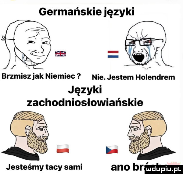 germańskie języki brzmiszjak niemiec nie. jestem holendrem języki zachodniosłowiańskie