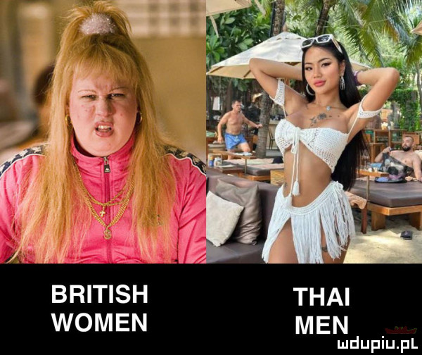 thai men british wojen