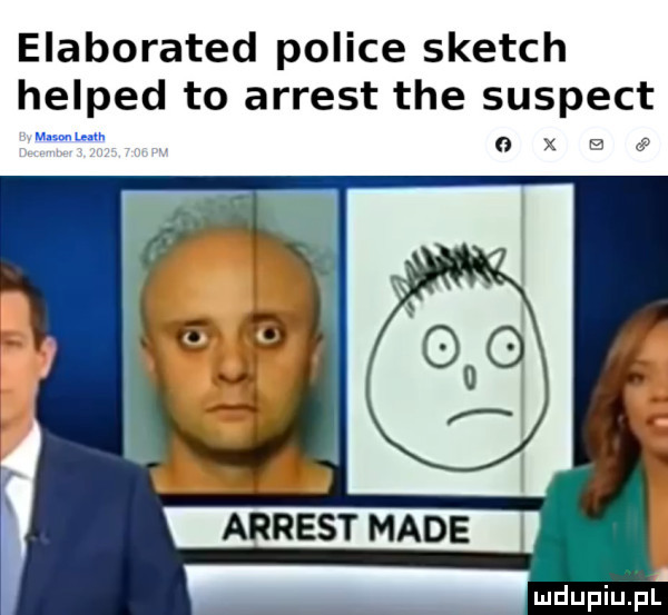 elaborated police sketch helped to agrest tee suspect m w.   m z agrest made