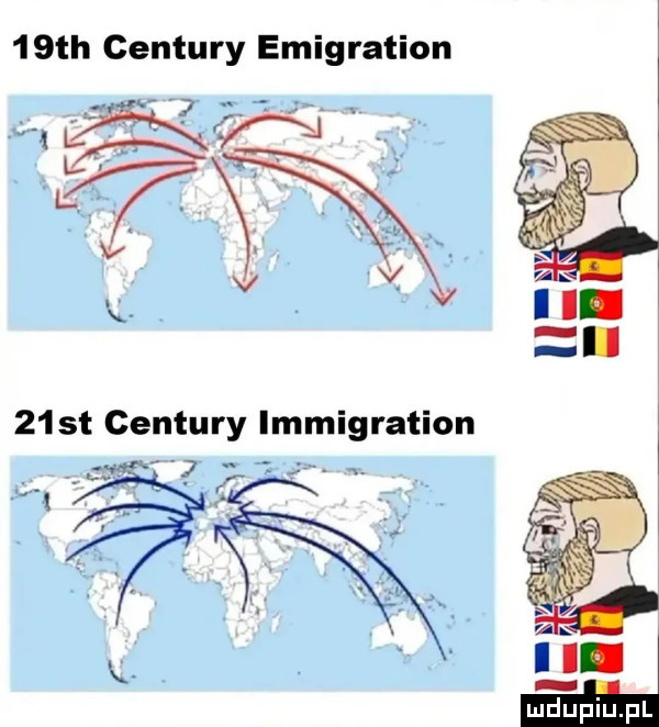 th cenzury emigration   st cenzury immigration v