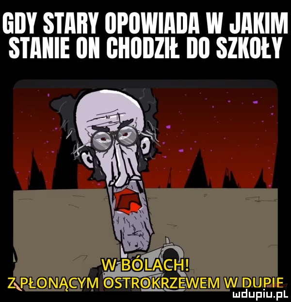 iiily stary opowiada w jakim stanie  h ghuijził. ibl szkoły