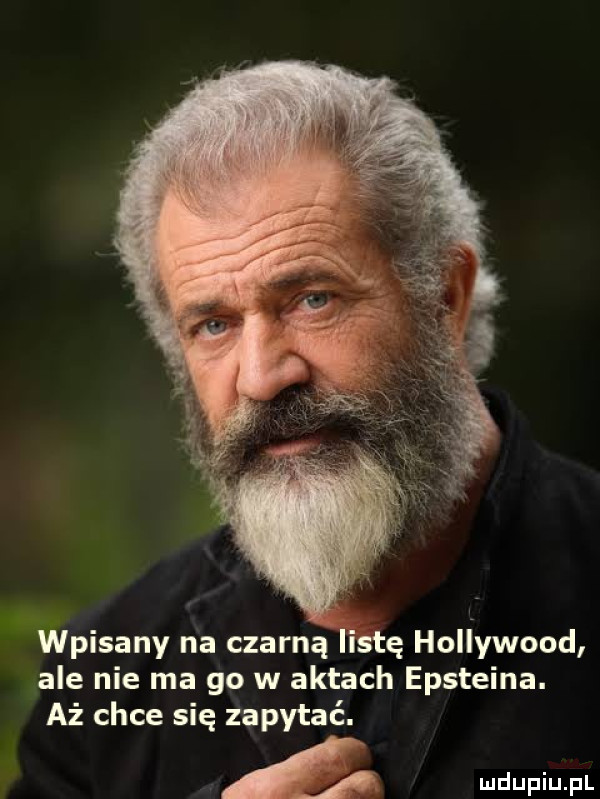wpisany na czarną listę hollywood ale nie ma go w aktach epsteina. aż chce się zapytać