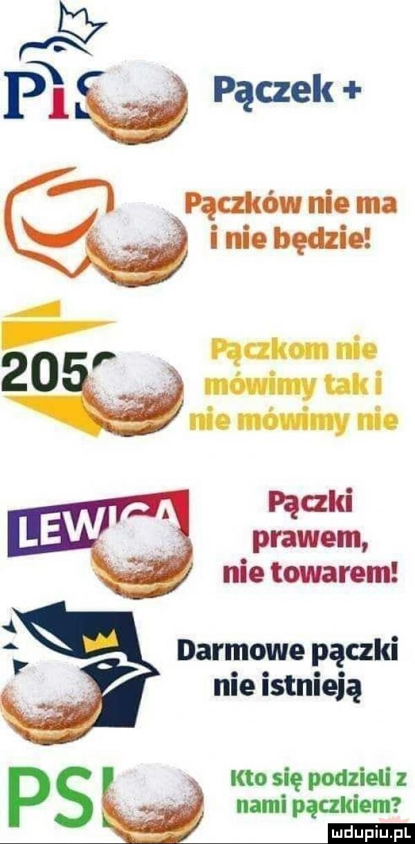 pączki a darmowe pączki nie istnieją kto się podzieli namipączkiem mduplu pl