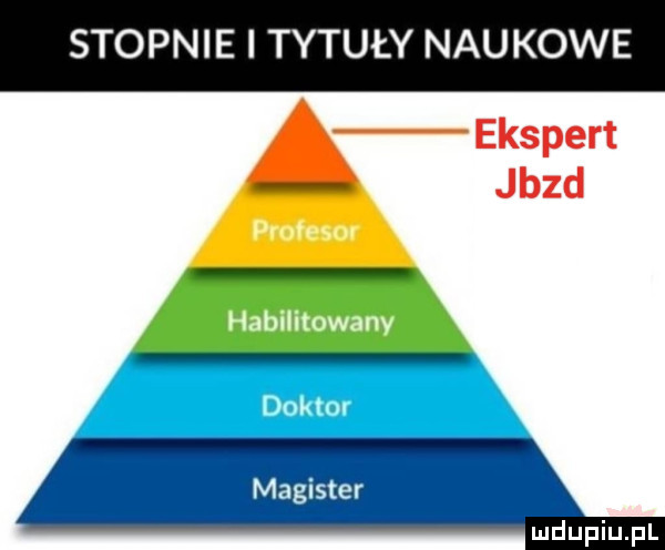 stopnie i tytuły naukowe ekspert jazd dr.   n habilitowany
