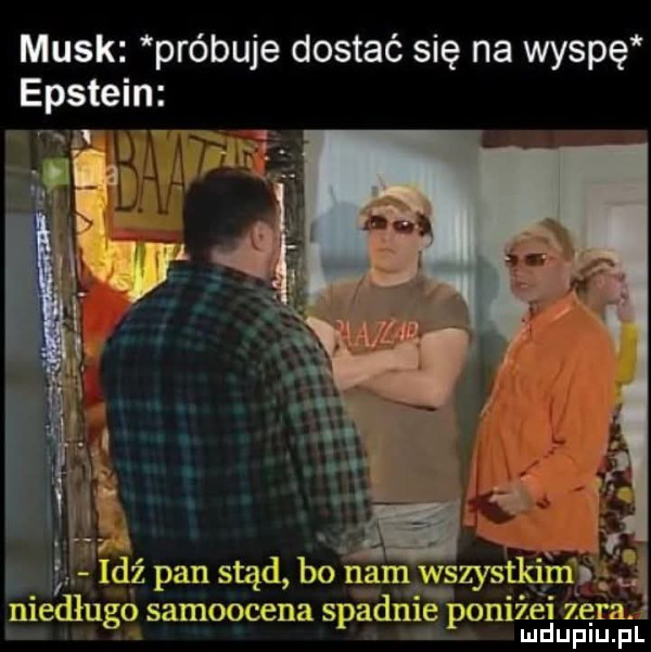 munk próbuje dostać się na wyspę epstein. lei nieldługó samoocena spadliie poniżsi ludupiu. pl