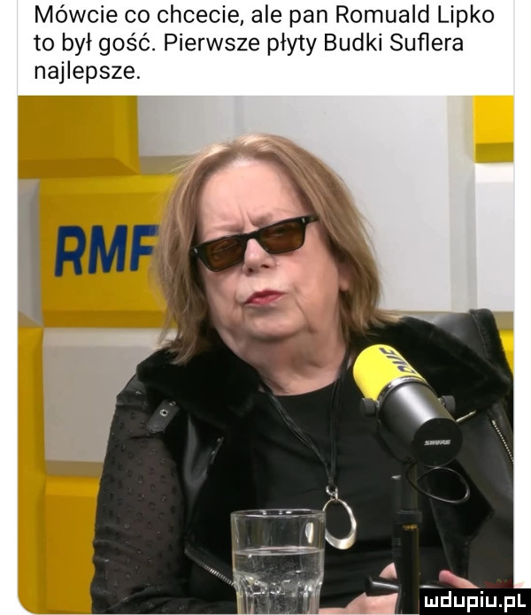 mówcie co chcecie ale pan romuald lipko to był gość. pierwsze płyty budki suﬂera najlepsze rmf