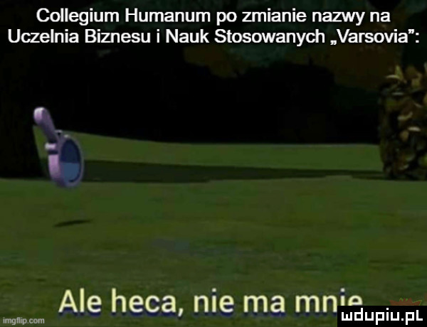 collegium humanum po zmianie nazwy na uczelnia biznesu i nauk stosowanych varsovia ale heca nie ma mnin wm wdaniu pl