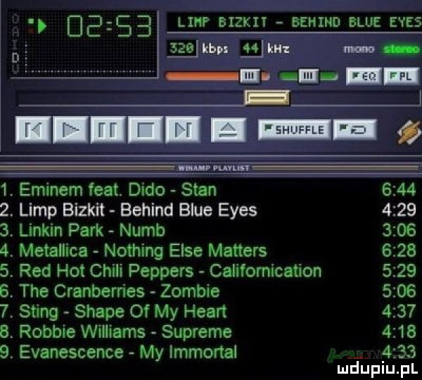 lisp szon belind blue efes     kbps glinu uu m m l iiiiiiiii ncl rura ni  . eminem fiat. dodo stan       . lamp bizmit belind blue efes       . linkin park nimb        metallica nothing elce masters        red hot chili poppers californication       . tee cranberries zombie       . sting shake of my heart       . robbie williams supreme       . evanescence my immortal