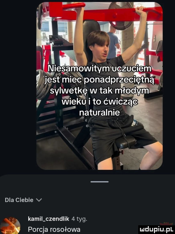i. i i niesamowitym uczuciem jest mi ponadprzecietn ﬁj   vlwetkć w tak meo dy m dla ciebie v kamichendiik   tag. porcja rosołowa