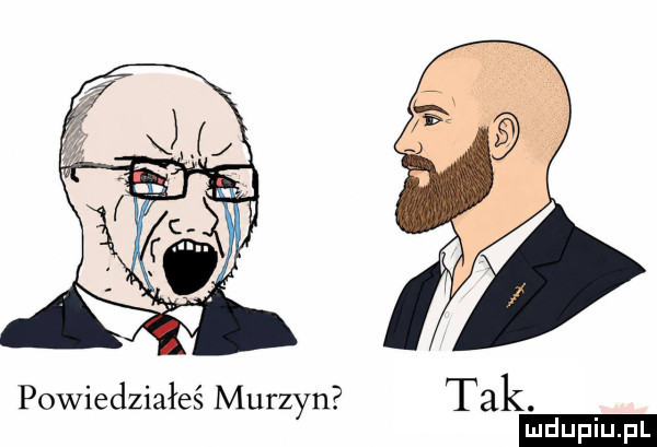 powiedziałeś murzyn tak