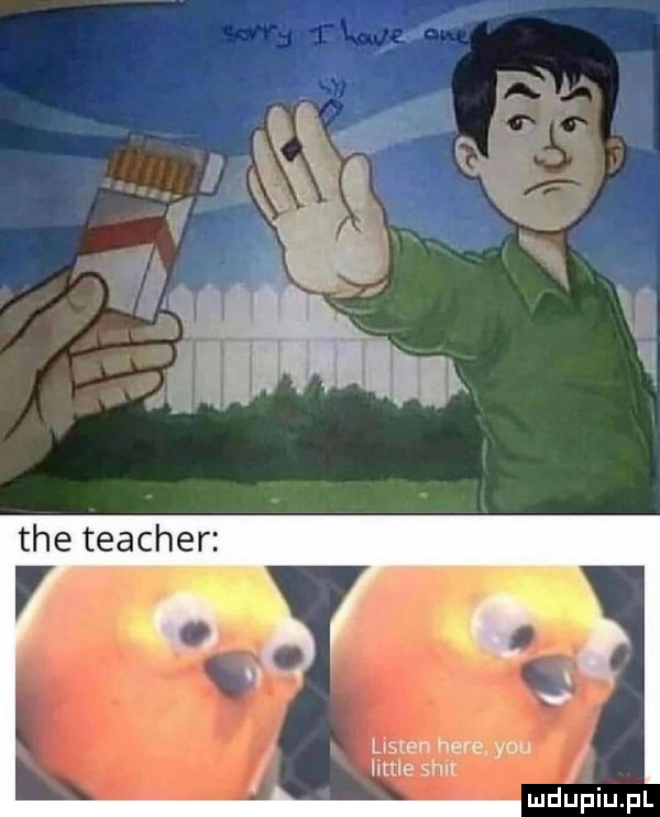 tee teacher listen here. y-u littré skit