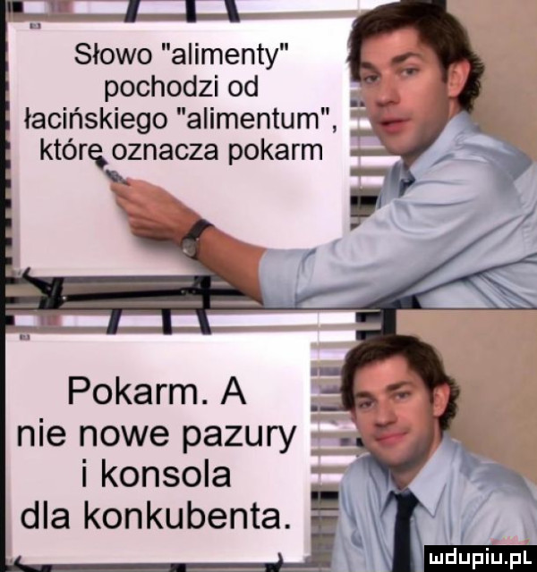 słowo alimenty pochodzi od łacińskiego alimentom którę oznacza pokarm x pokarm. a. nie nowe pazury ikonsola dla konkubenta