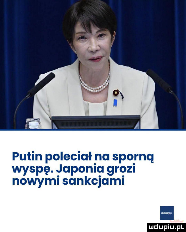 putin poleciał na sporna wyspę. japonia grozi nowymi sankcjami ludu iu. l