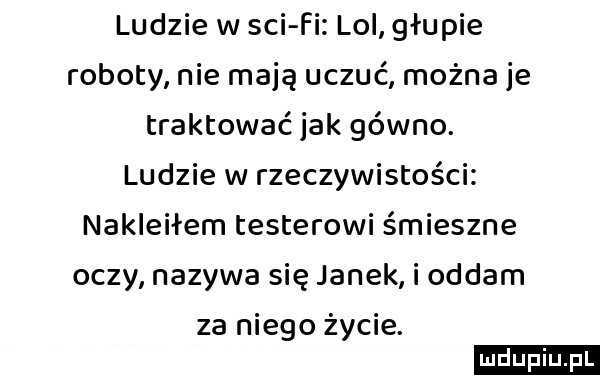 Ludzie w sci-fi