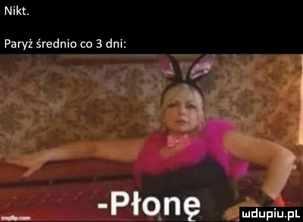 nikt. paryż średnio co   dni