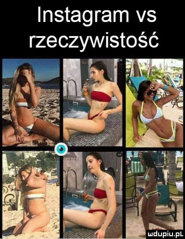 instagram vs rzeczywistość