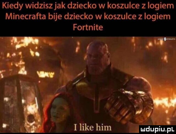 kiedy widziszjak dziecko w koszulce z logiem minecrafta bije dziecko w koszulce z logiem fortnite       . abakankami. i. f. i. r. abakankami ilike ham rmdupiupl