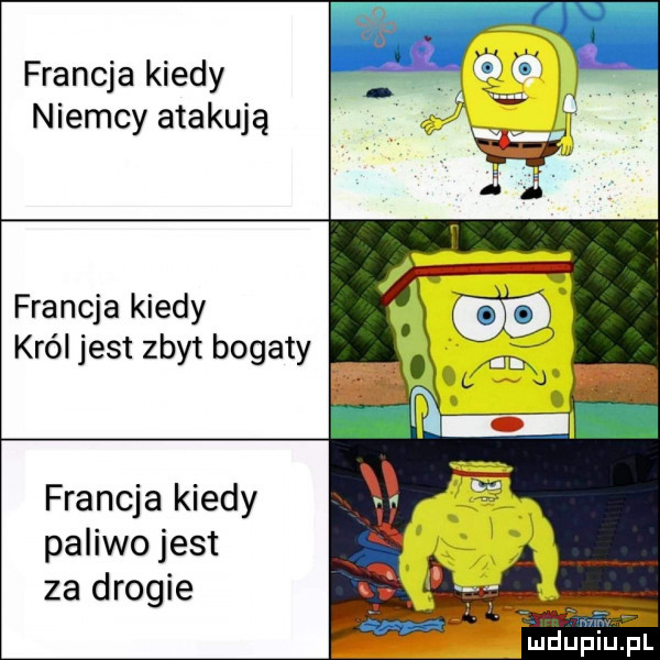 francja kiedy niemcy atakują francja kiedy król jest zbyt bogaty francja kiedy paliwo jest za drogie. jhwh p