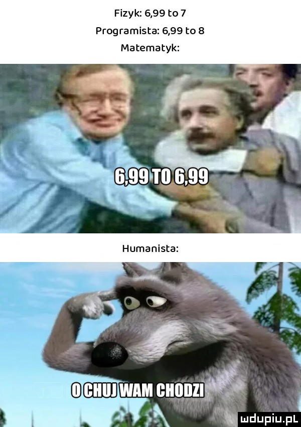 fizyk      to   programista      to   matematyk