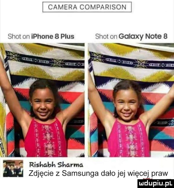 camera cospar son shot on iphone   plus shot on galaxy note b riskabk sianna zdjęcie z samsunga dało jej wnęce praw