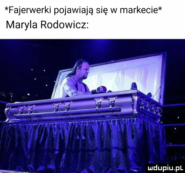 fajerwerki pojawiają się w markecie maryla rodowicz