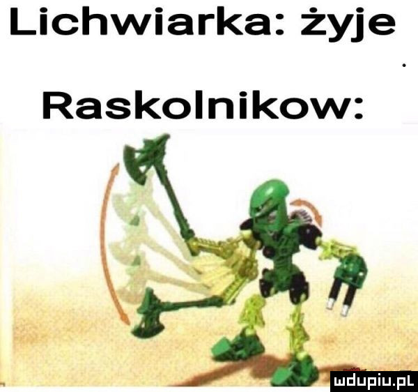 lichwiarka żyje raskolnikow mdli hm