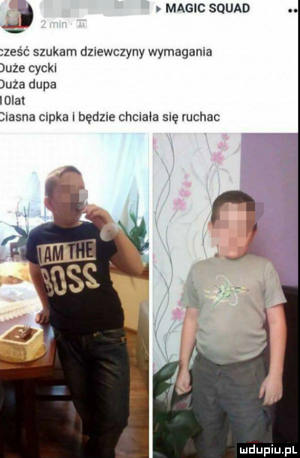 macic squad zes c szukam dziewczyny wymagania ube cycki uza dupa lokat lajna cipka i będzie chciała się ruchac