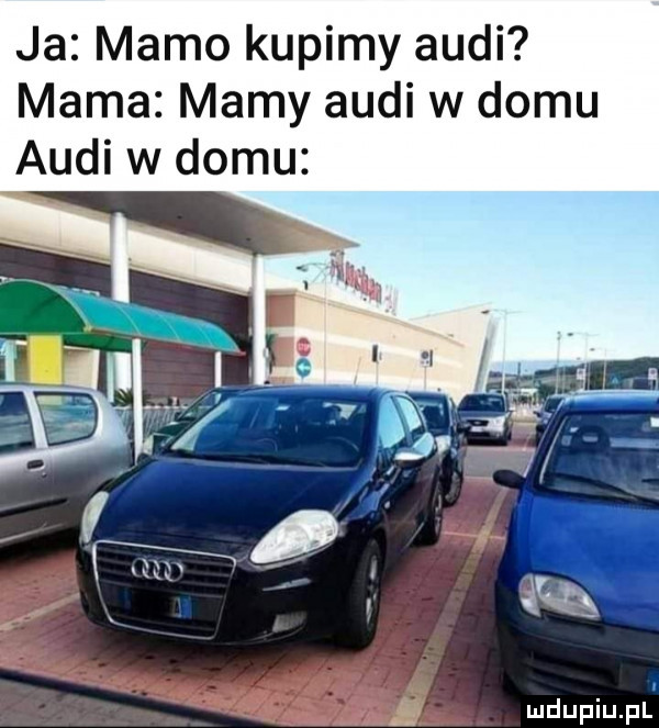 ja mamo kupimy audi mama mamy audi w domu audi w domu