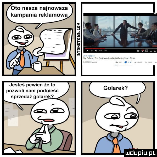 oto nasza najnowsza kampania reklamowa stonetossr cen jesteś pewien że to pozwoli nam podnieść sprzedaż golare   nﬁﬂupiupl