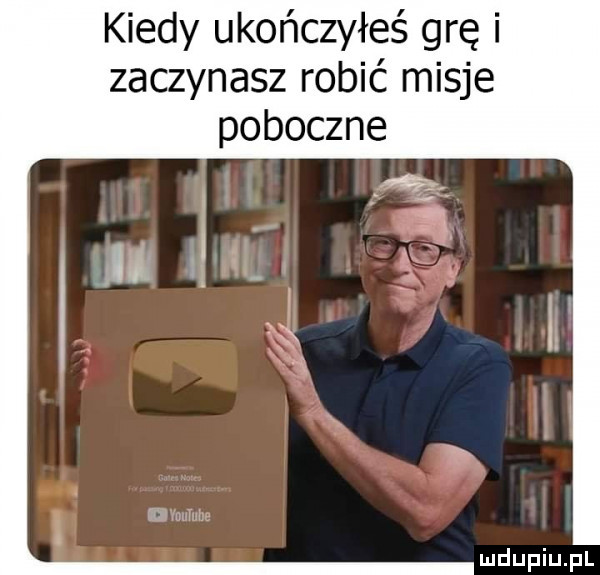 kiedy ukończyłeś grę i zaczynasz robić misje poboczne