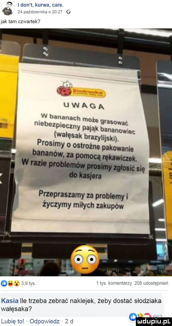 h i don t kurwa café.    pazdzwevmka n       o jak lam czwartek dirk banana waiqsak brazylijski. vmc prosimy o om filem pw mbllmyl my miłych mam o     tys w tys komentarzy     udostępmen kasia ile trzeba zebrać naklejek żeby dostać słodziaka wałęsaka l lublęto odpomedz  d mdupl