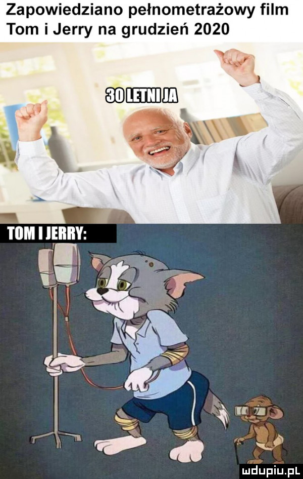 zapowiedziano pełnometrażowy film tom i jerry na grudzień      hehehe i lam ilęiłily