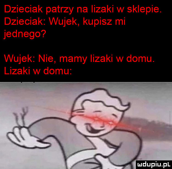 dzieciak patrzy na lizaki w sklepie. dzieciak wujek kupisz mi jednego wujek nie mamy lizaki w domu. lizaki w domu ludu iu. l