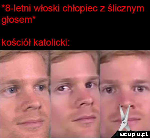 istni włoski chłopiec z ślicznym głosem kościół katolicki