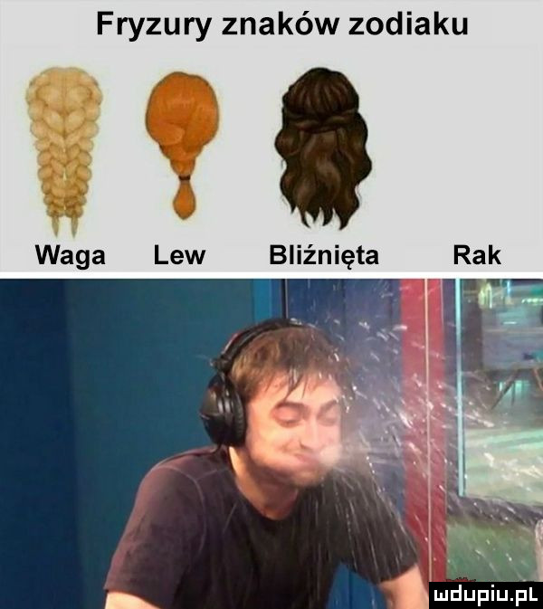 fryzury znaków zodiaku lew bliźnięta