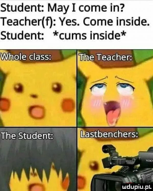 student may i cole in teacher f yes. cole inside. student cums inside wiole claus tlhe teacher tee student ieastbenchersz v
