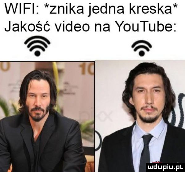 wifi znika jedna kreska jakość video na youtube mfupiupl