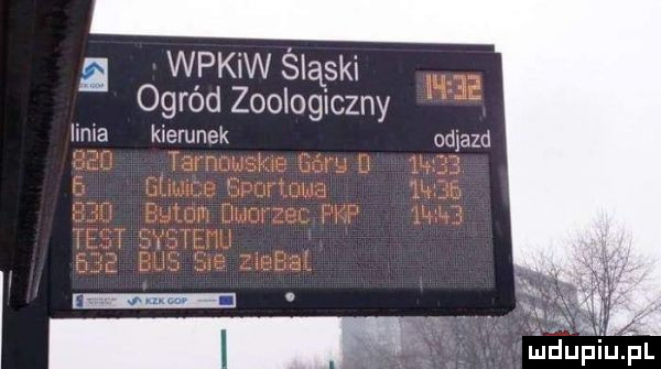 wpkiw śląski ogród zoologiczny hea kierunek odjazd wdaniu fl