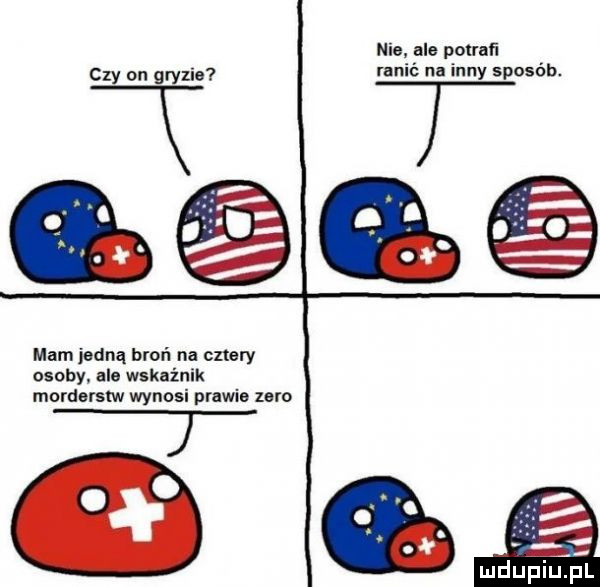 nie. ale polraﬁ czy on gryfia  ranić na inny sposób. mam jedną broń na cztery osoby ale wskaż morderstw weno prawie zero