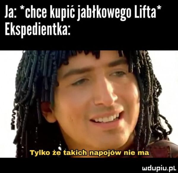 la chce kupićjahłkowegu lufta ekspedientka