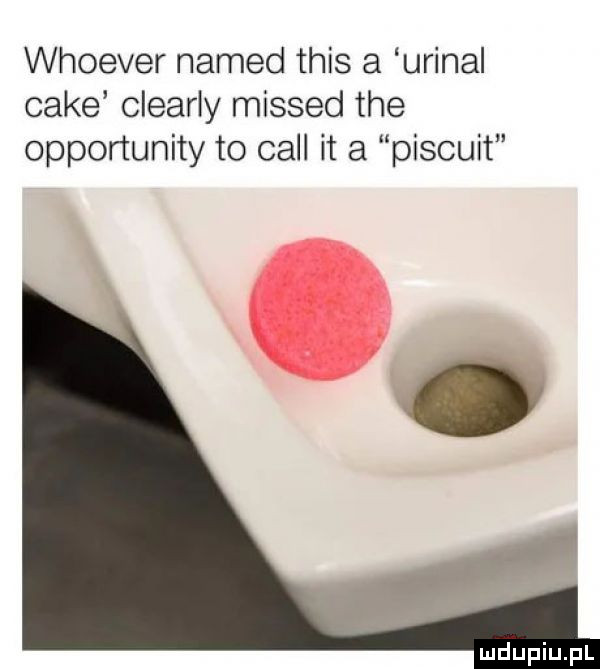 whoever named tais a urinal café clearly missed tee opportunity to cell it a piscuit