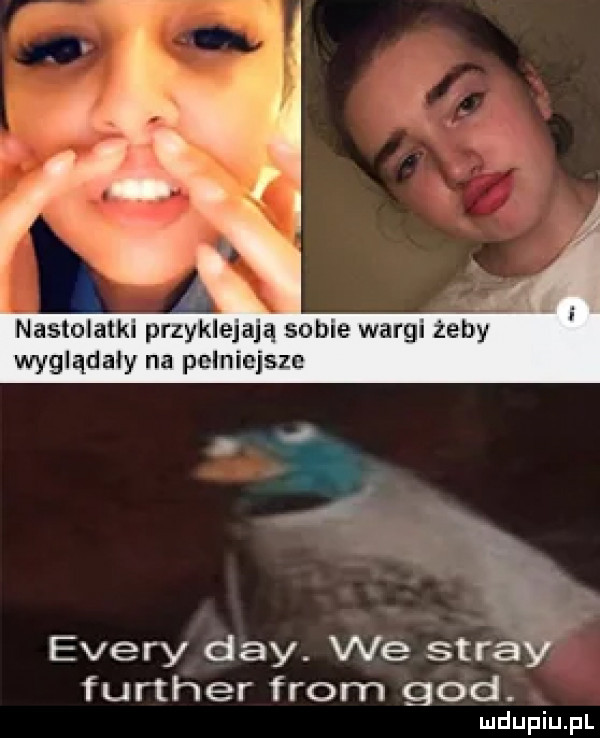 nastolatki przyklej adą sobie wargi żeby wyglądały na pelnicjszc esery dcy. we sara further from gad