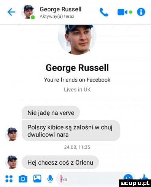 george russell. o. aklywnvlay muz george russell y-u re friends on facebook llws m uk nierade na vergé polscy kibice są żałośni w chuj. dwulicowl nara l u  h j hej chcesz coś z drlenu using m
