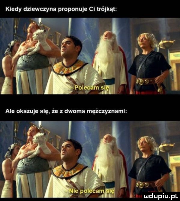 kiedy dziewczyna proponuje cl trójkąt