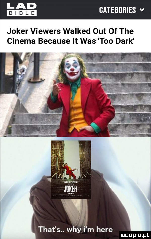 categories v joker viewers walked out of tee cinema because it was tao dirk w trat s. wdy i m here mduplu pl