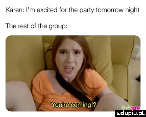 karen i m excited for tee party tomorrow night tee rent of tee group mm mduplu pl