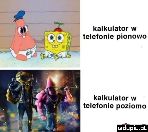 kalkulator w kalkulator w. telefonie poziomo